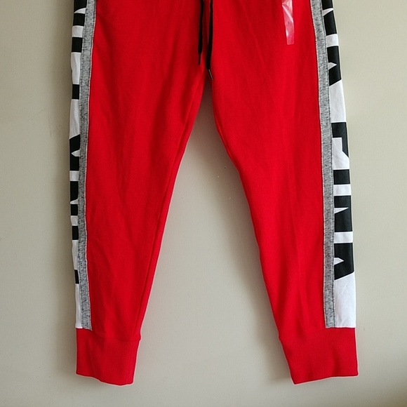 ❌Size L 🌺 PINK VICTORIA'S SECRET SKINNY JOGGERS . - Picture 5 of 7